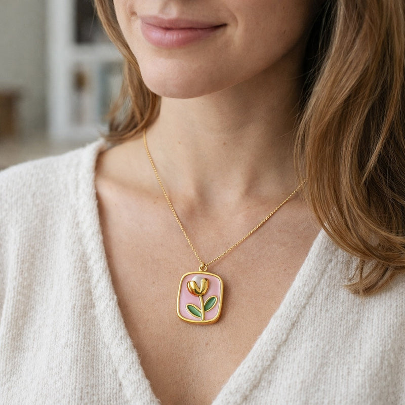 Charms &amp; pendentifs femme en acier inoxydable