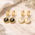 Boucles Rose Émaillée
