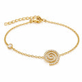 Bracelet Spirale Zircon