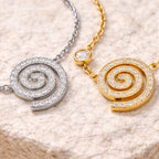 Bracelet Spirale Zircon