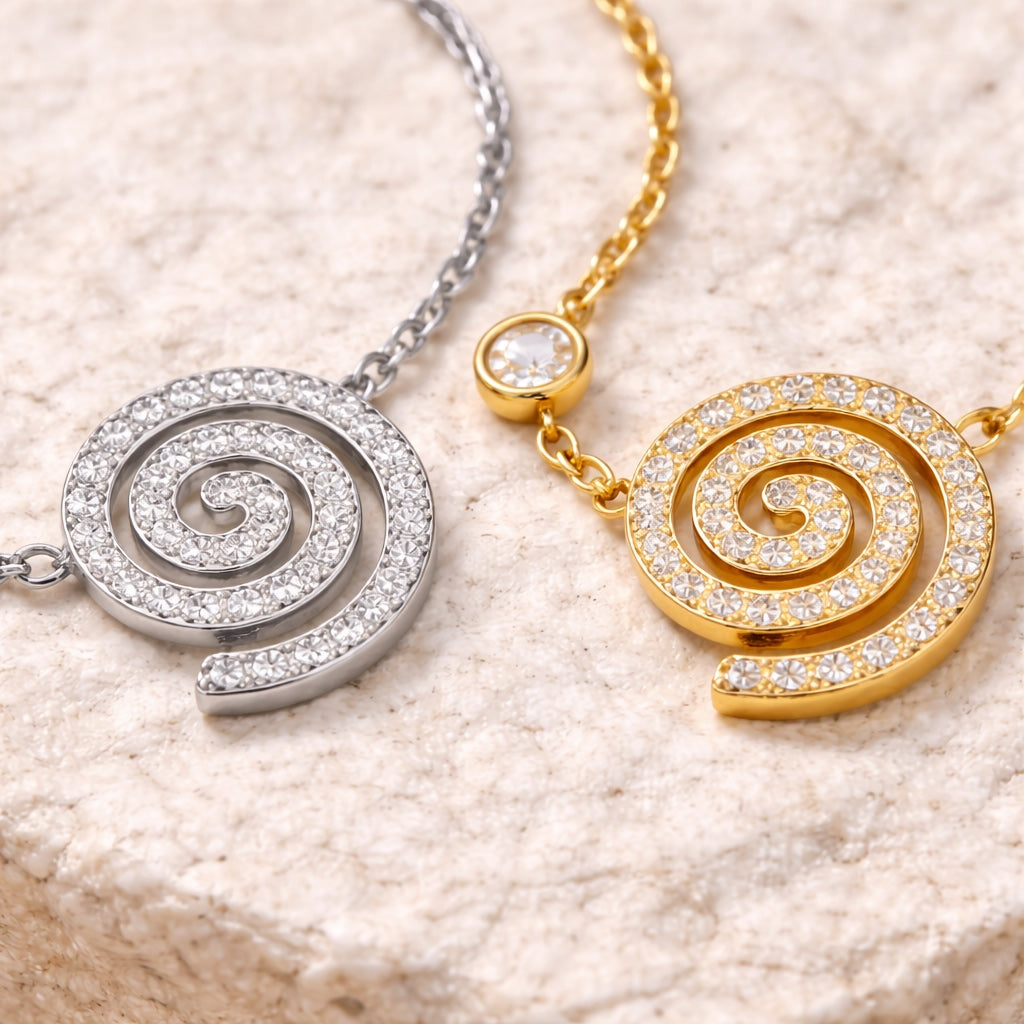 Bracelet Spirale Zircon