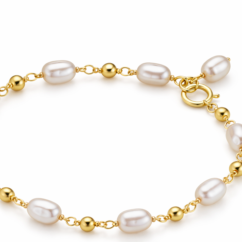Bracelet Perles d’Eau Douce Naturelles