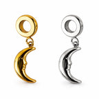 Charm lune minimaliste pour bracelet