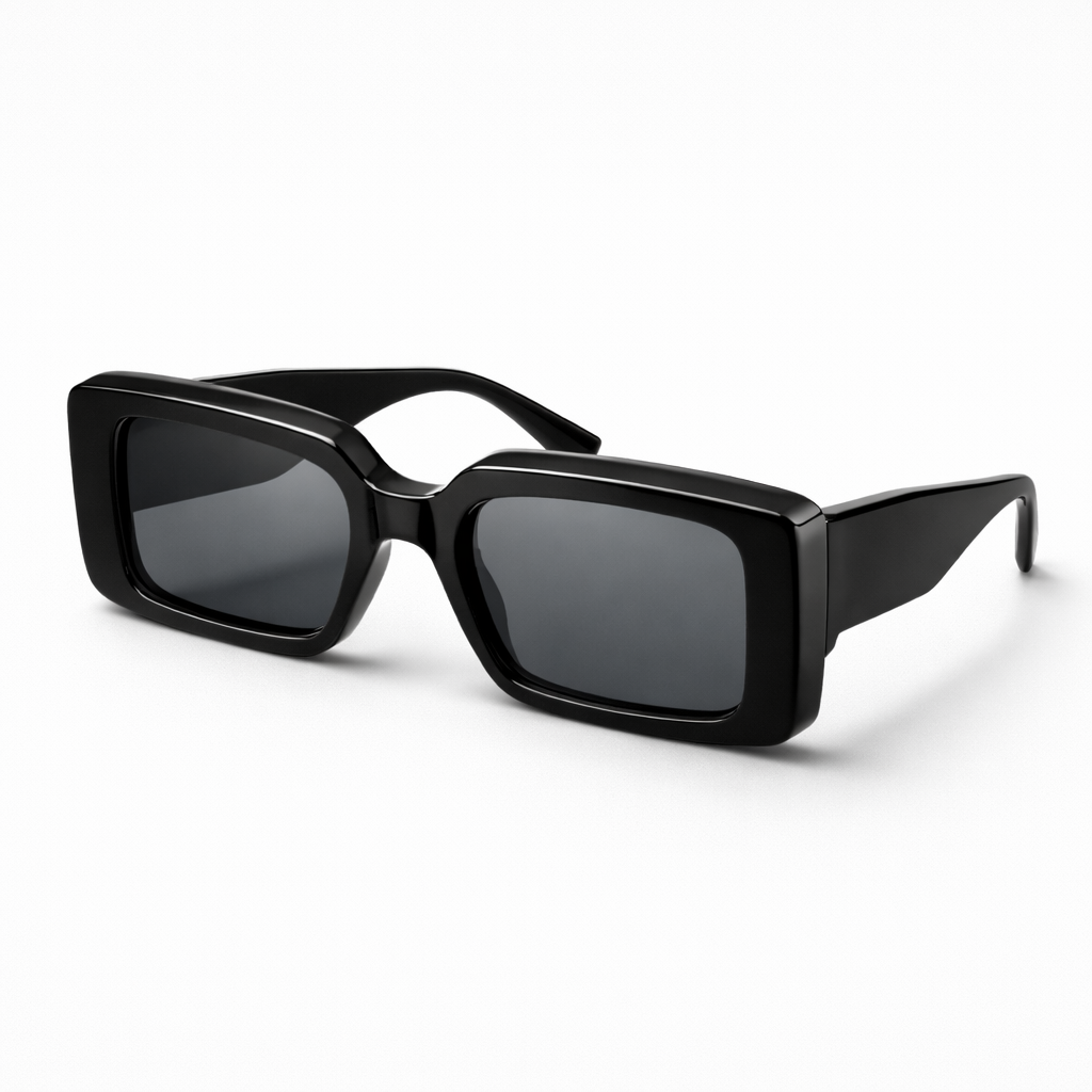 Lunettes de Soleil Oversize Noires