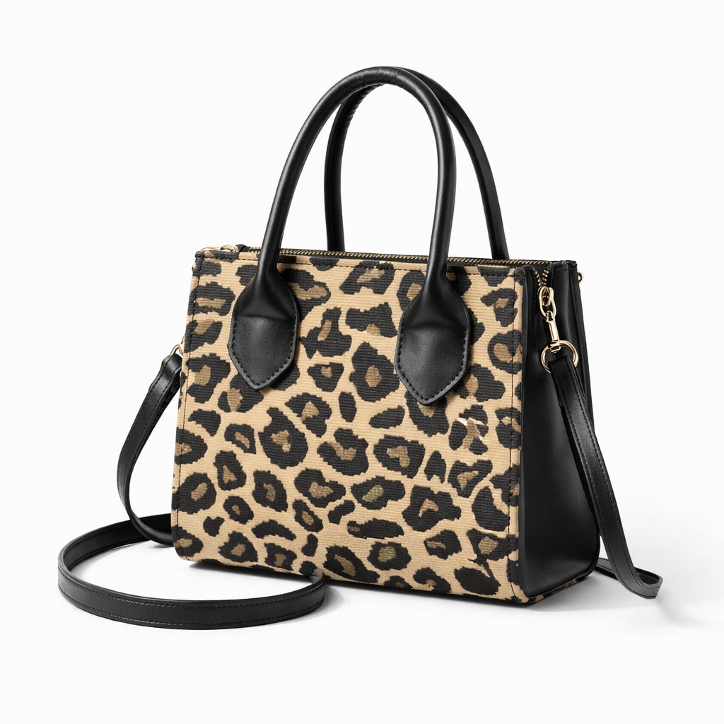Mini Sac Léopard Velours – 2 Styles
