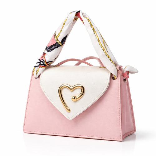 Mini Sac Signature Cœur – Élégance Moderne
