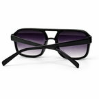 Lunettes de Soleil Aviator Vintage Noires