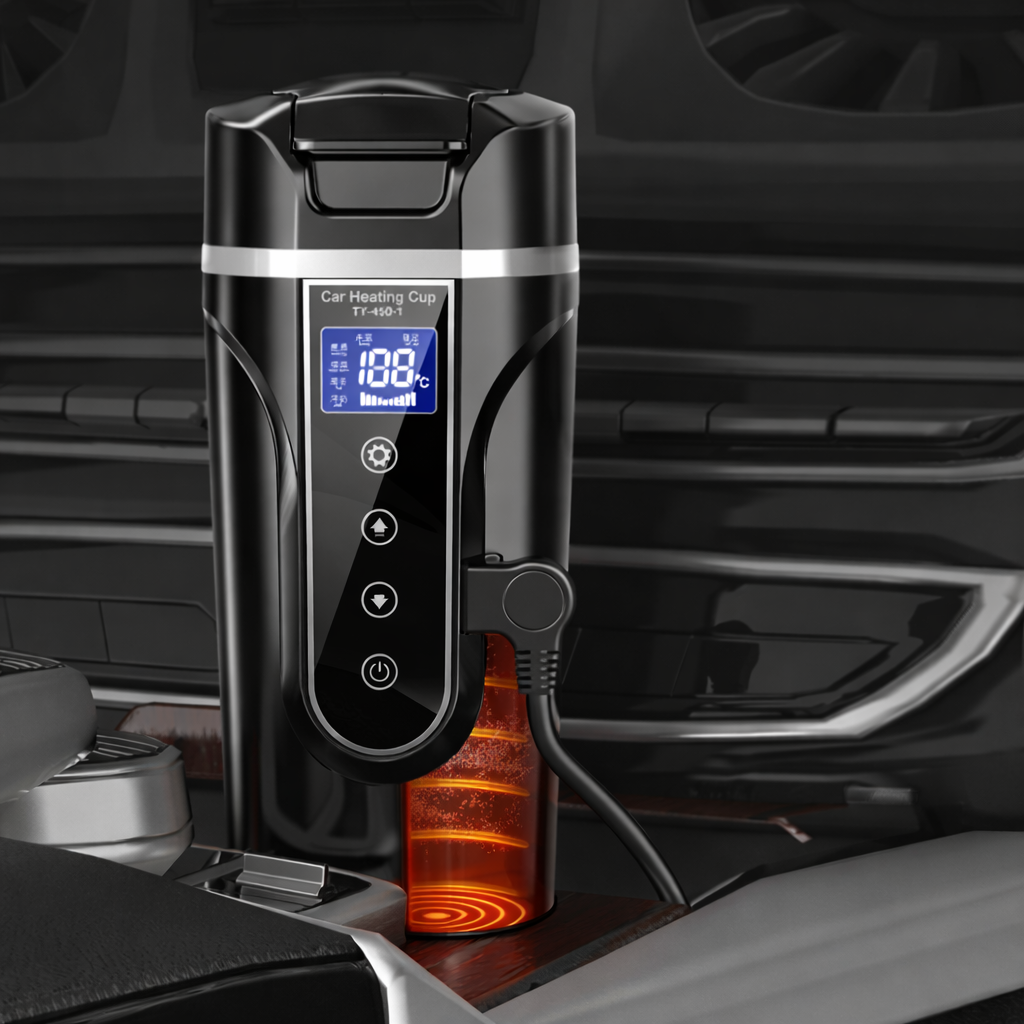 Gobelet Chauffant LCD pour Voiture et Voyage