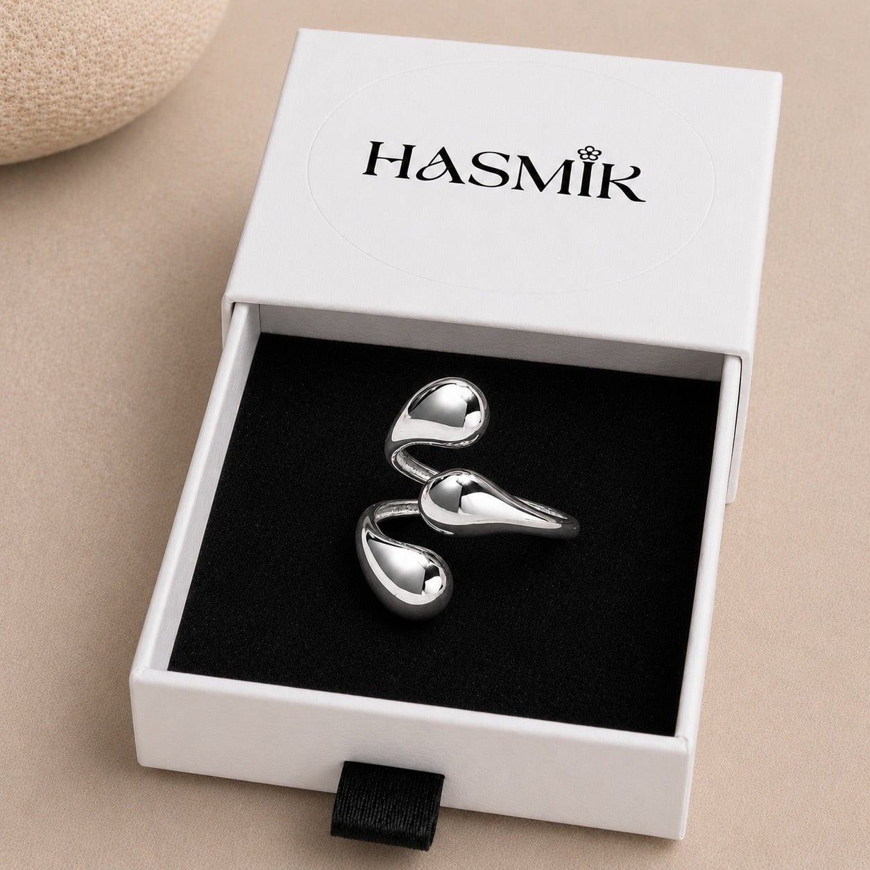 Bague Sculptura ajustable
