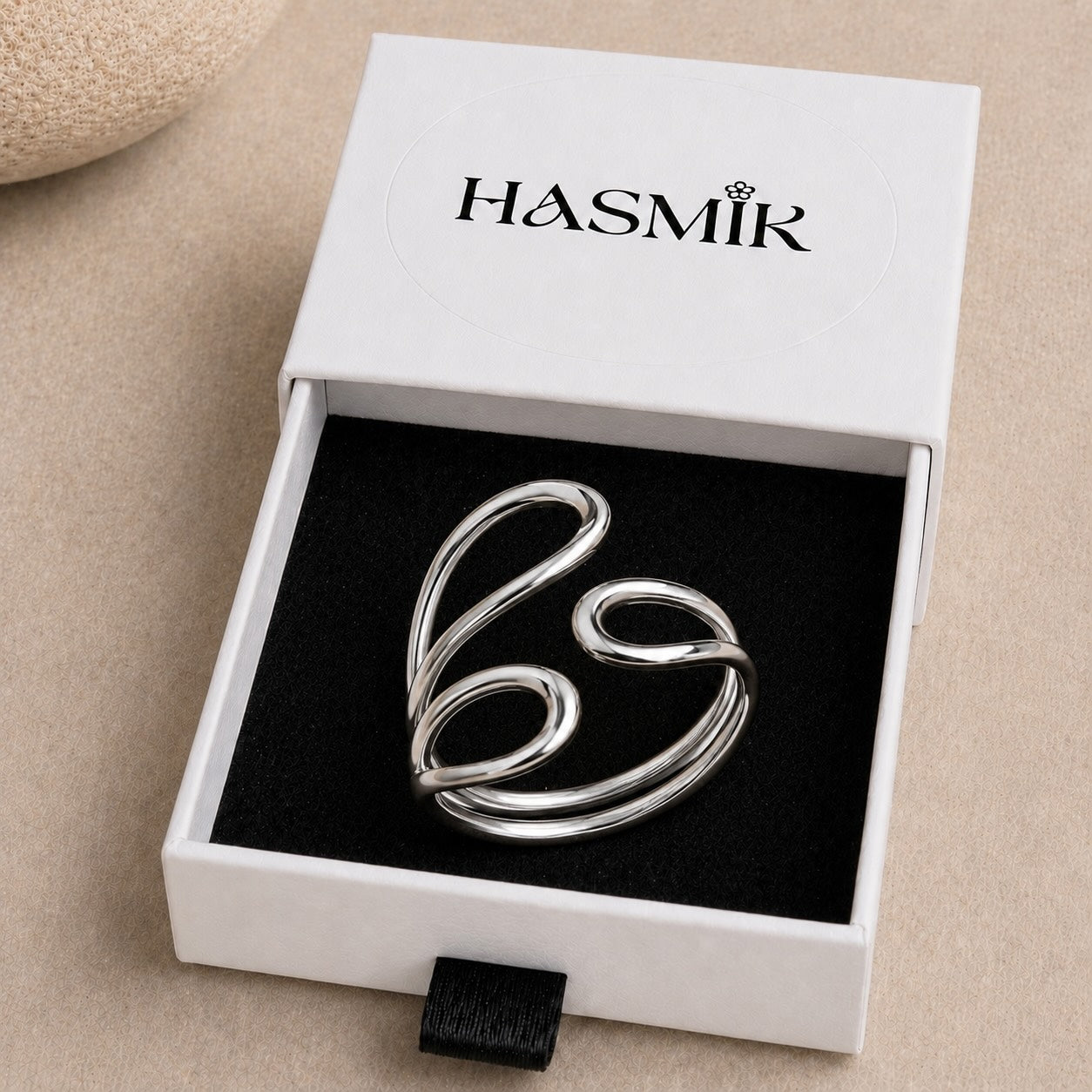 Bague Géométrique Ajustable