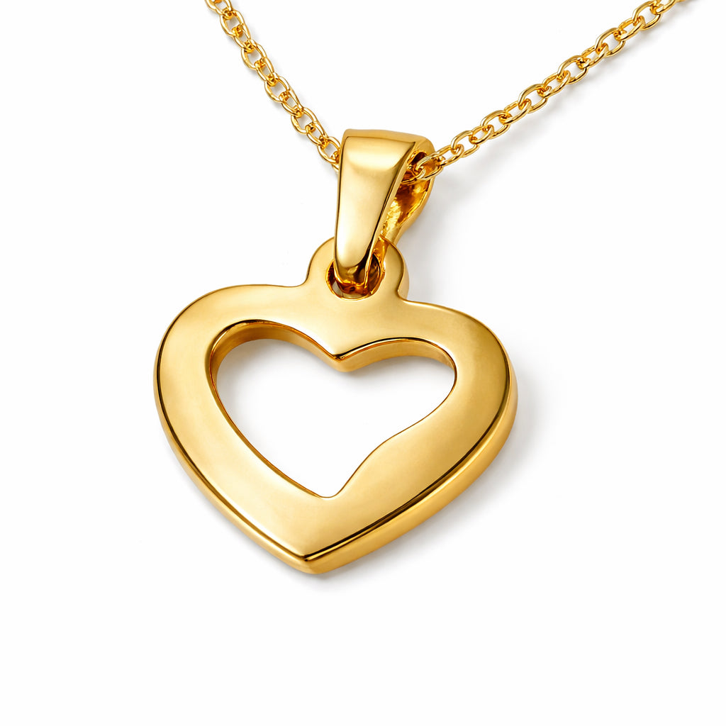 Collier Cœur Ajouré