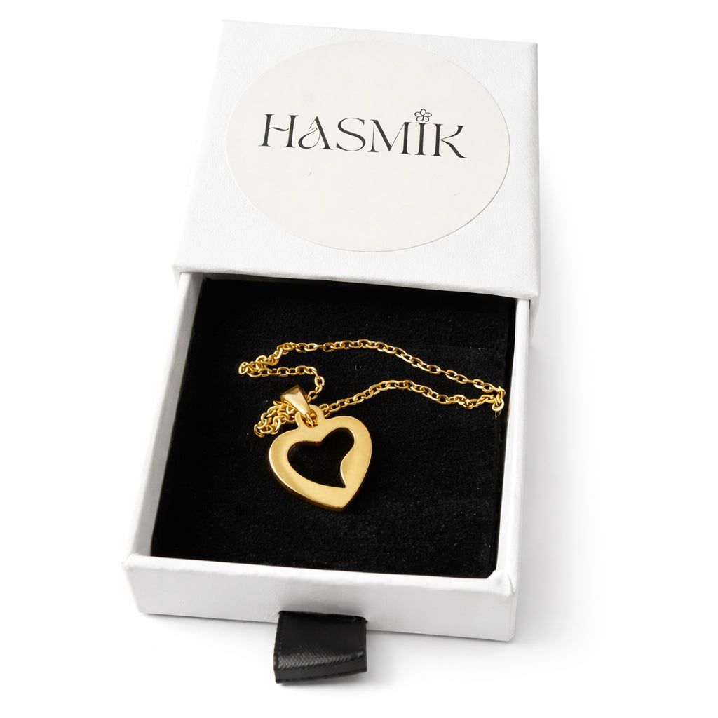 Collier Cœur Ajouré