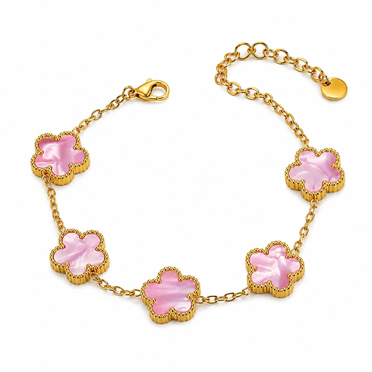 Bracelet Fleur Trèfle