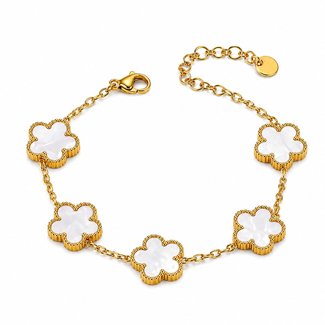Bracelet Fleur Trèfle