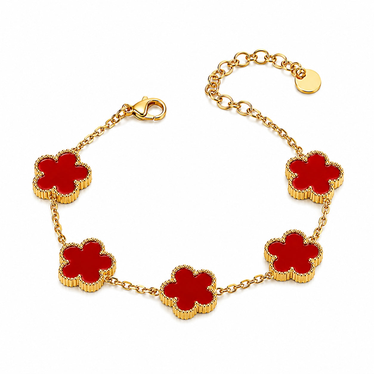 Bracelet Fleur Trèfle