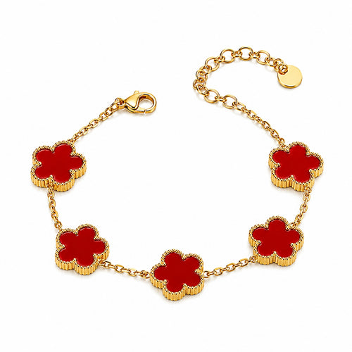 Bracelet Fleur Trèfle