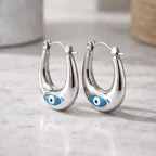 Boucles d’Oreilles Œil Protecteur