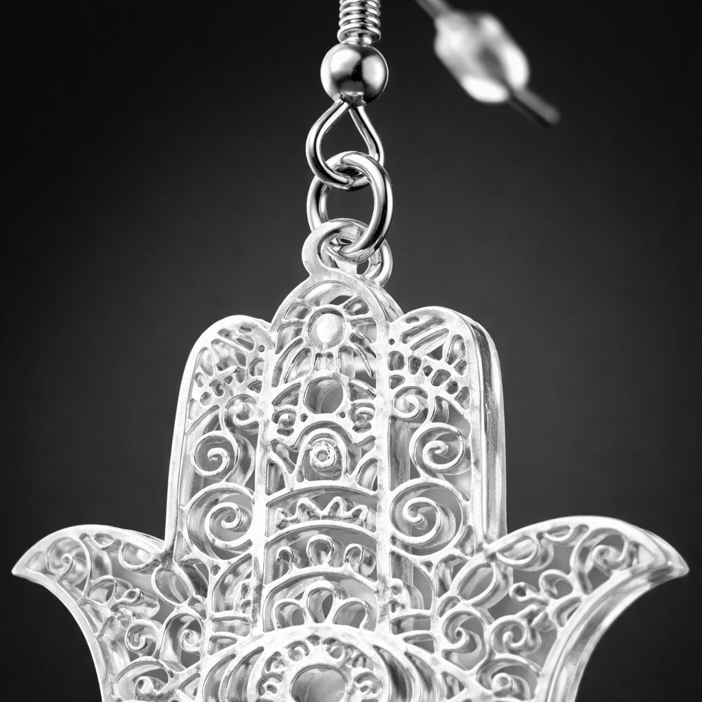 Boucles d’Oreilles Main de Fatma