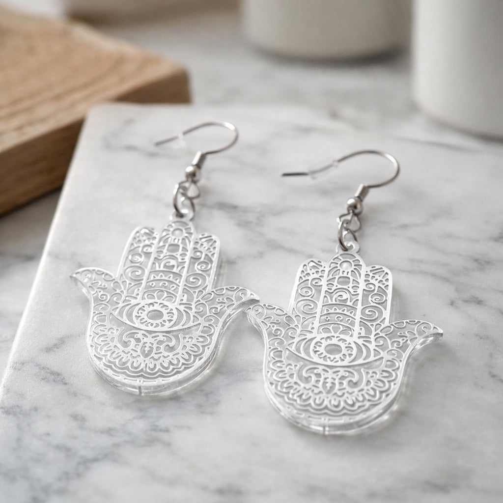 Boucles d’Oreilles Main de Fatma