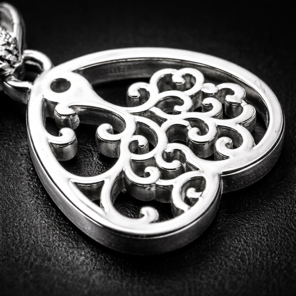 Bracelet Cœur Filigrané