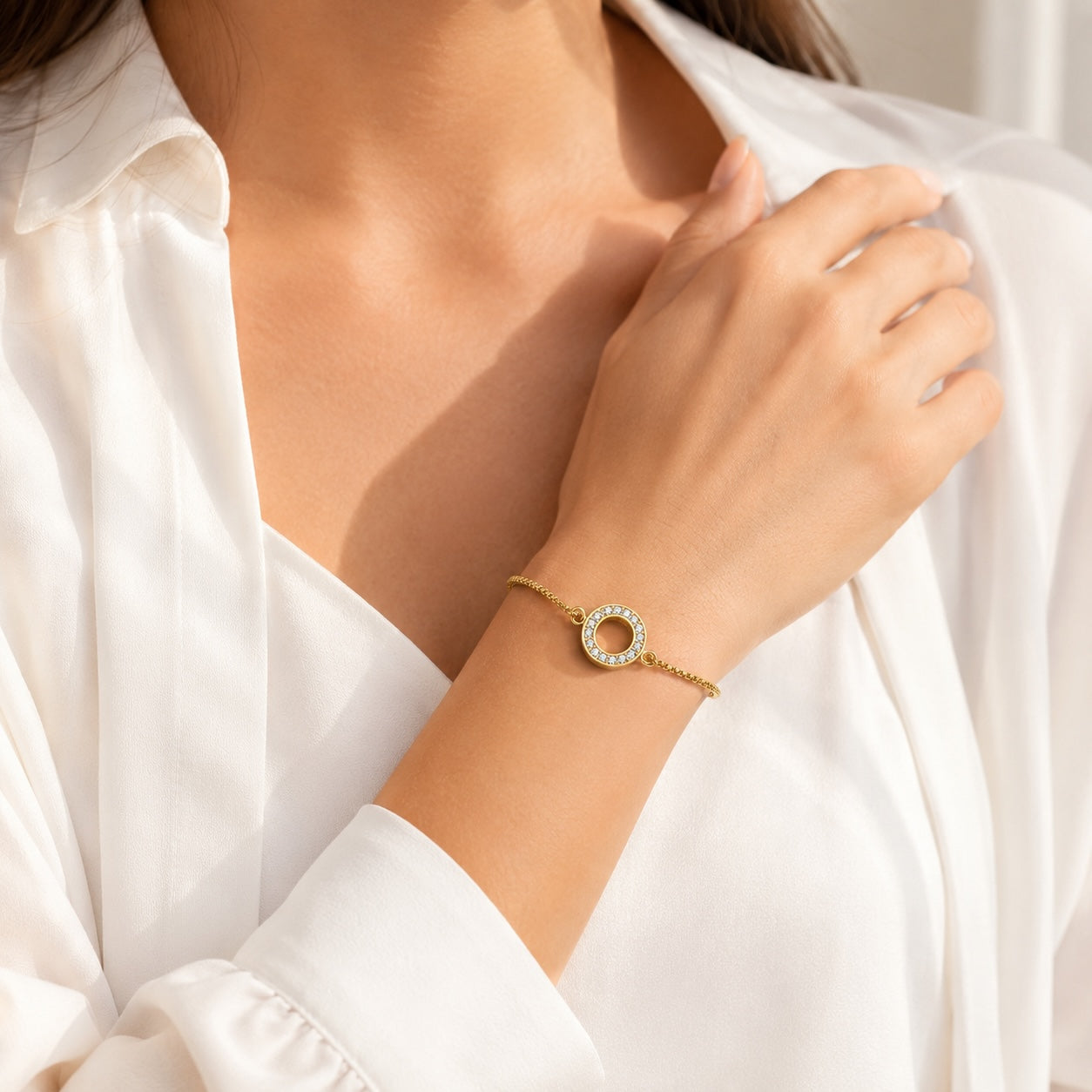 Bracelet Cercle Zircon