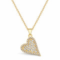 Collier Cœur Brillant