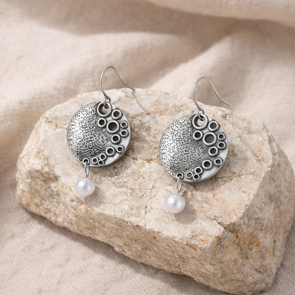 Boucles d’Oreilles Perles Baroques