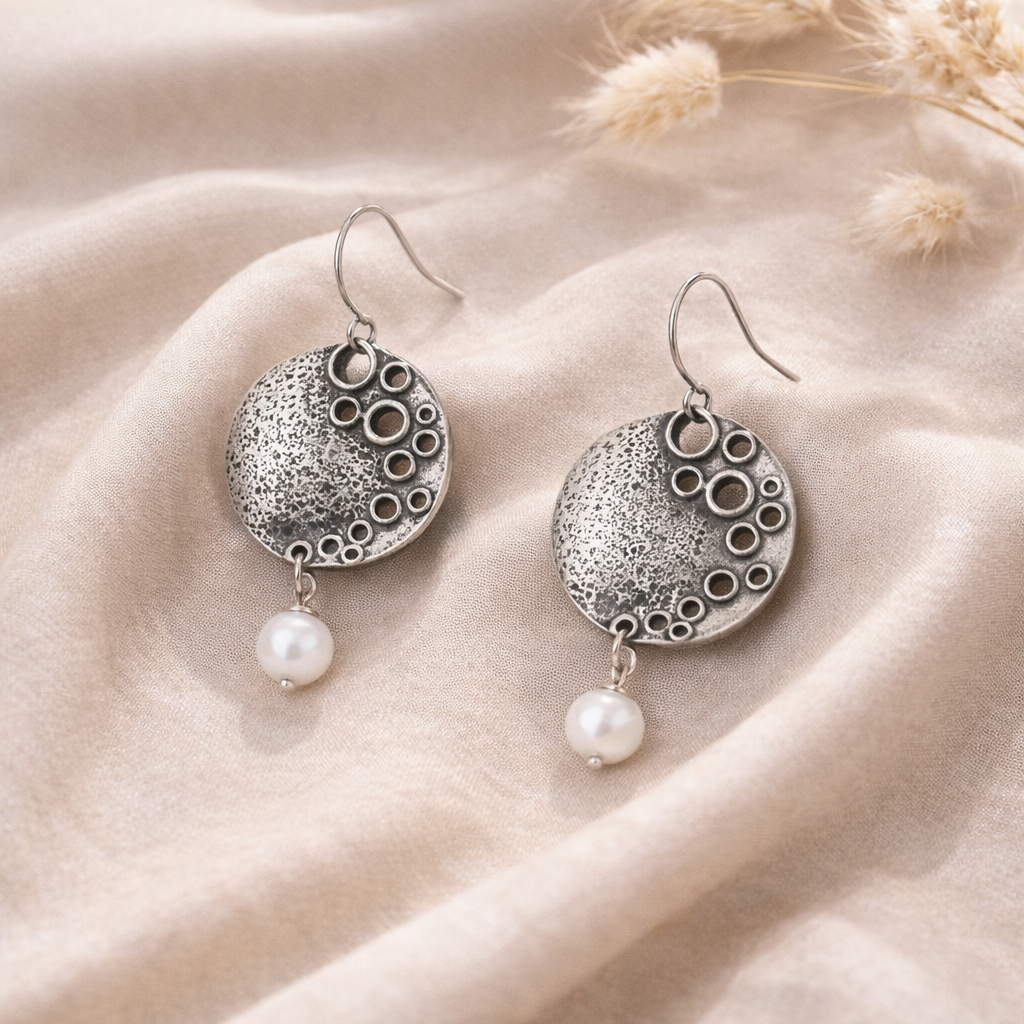 Boucles d’Oreilles Perles Baroques