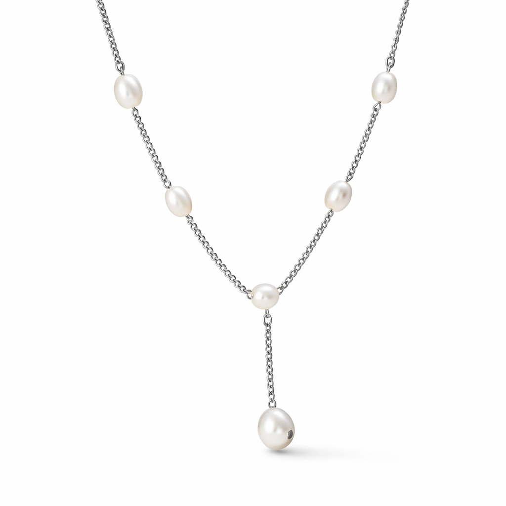 Collier Long Élégant à Pampille