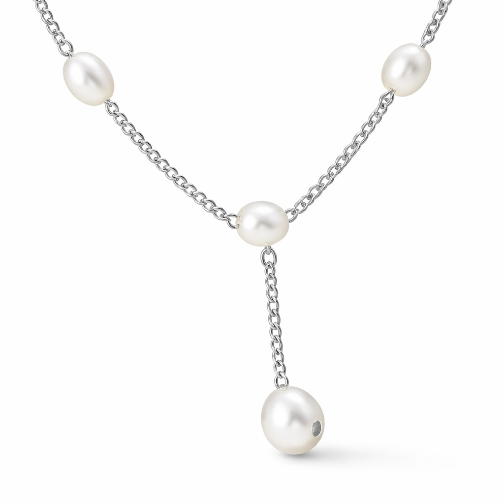 Collier Long Élégant à Pampille