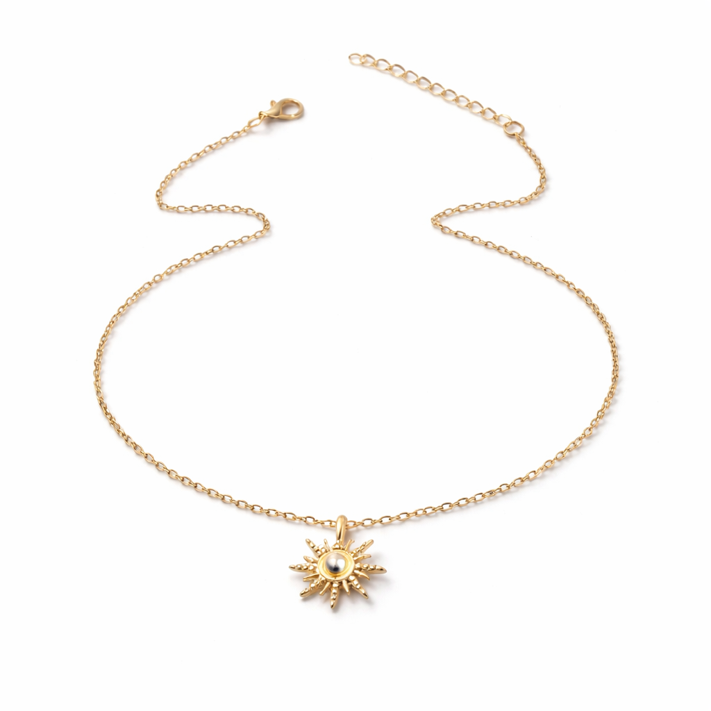 Collier Pendentif Lumière du Soleil