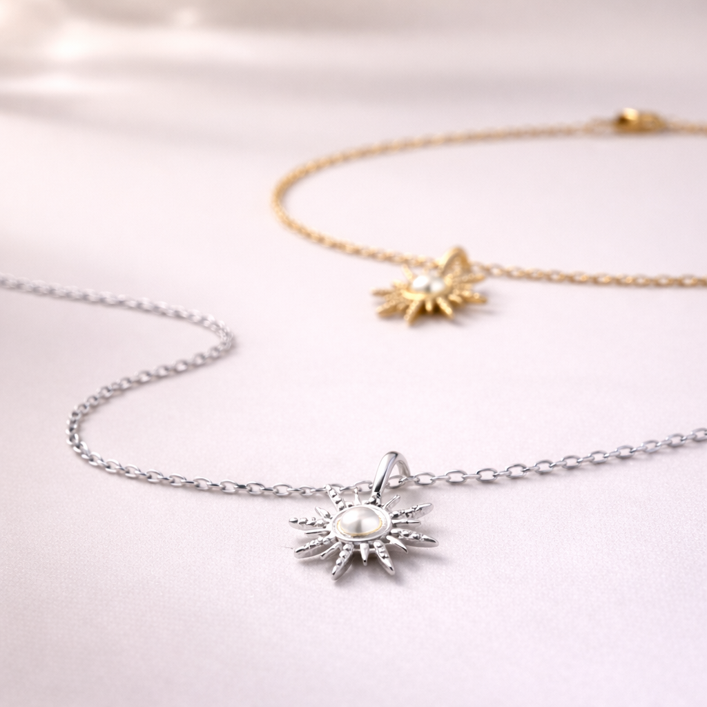 Collier Pendentif Lumière du Soleil