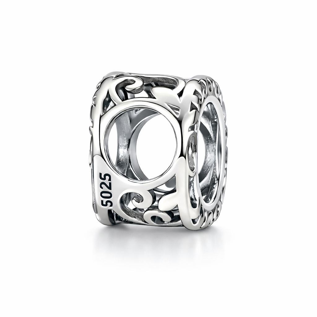 Perle Arbre de Chance Ajourée Argent 925