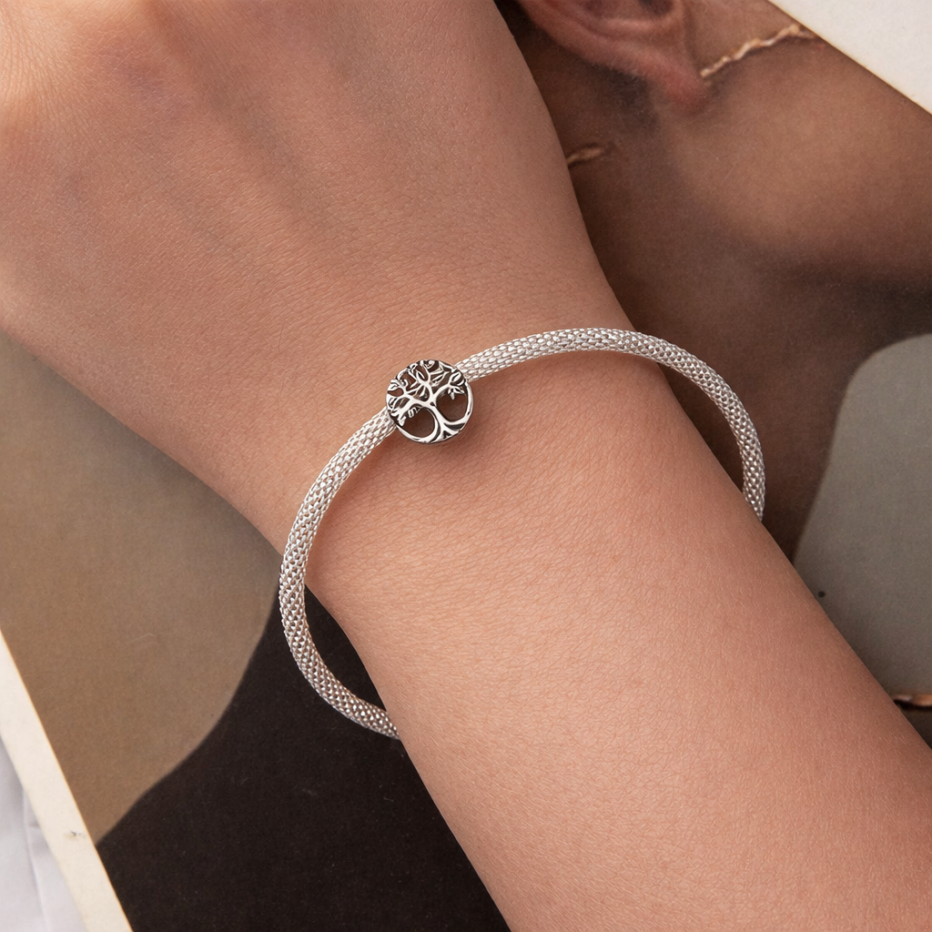 Perle Arbre de Chance Ajourée Argent 925