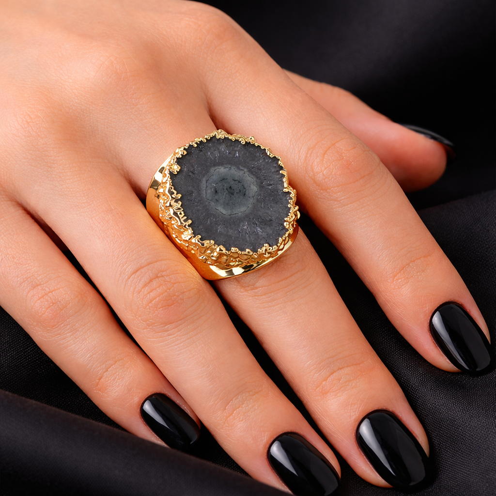 Bague Ajustable Tournesol