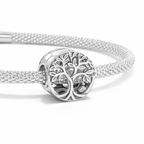 Perle Arbre de Chance Ajourée Argent 925