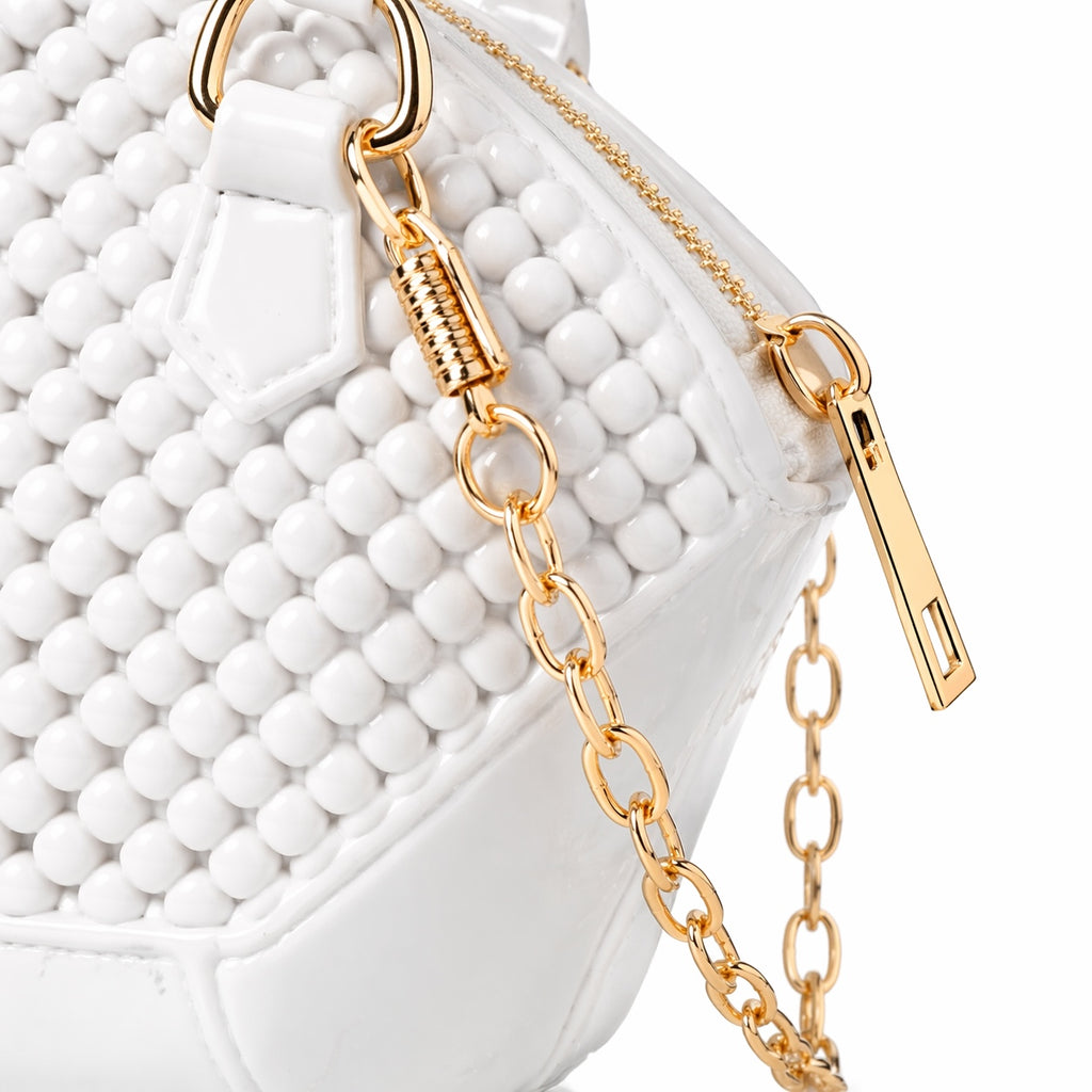 Mini sac brillant – Chaîne dorée