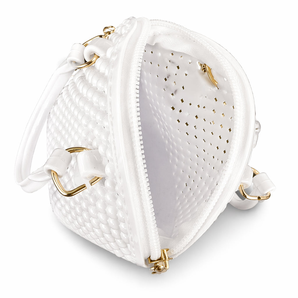 Mini sac brillant – Chaîne dorée