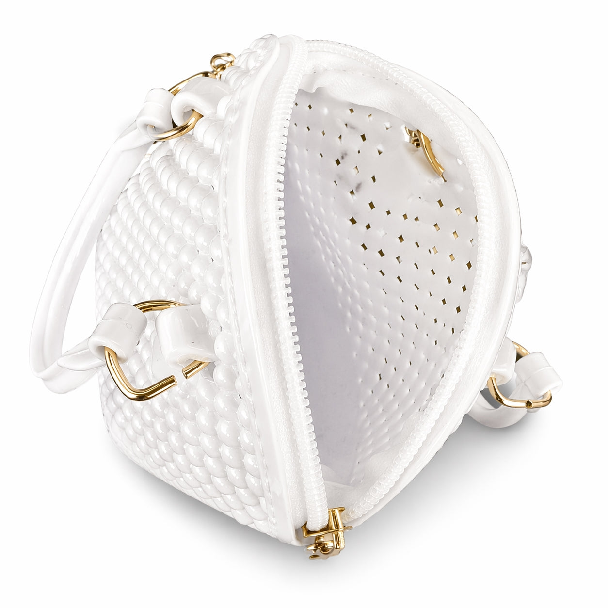 Mini sac brillant – Chaîne dorée