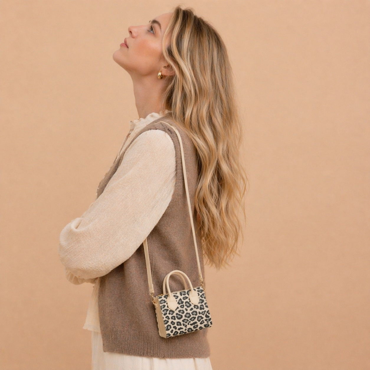 Mini Sac Léopard Velours – 2 Styles