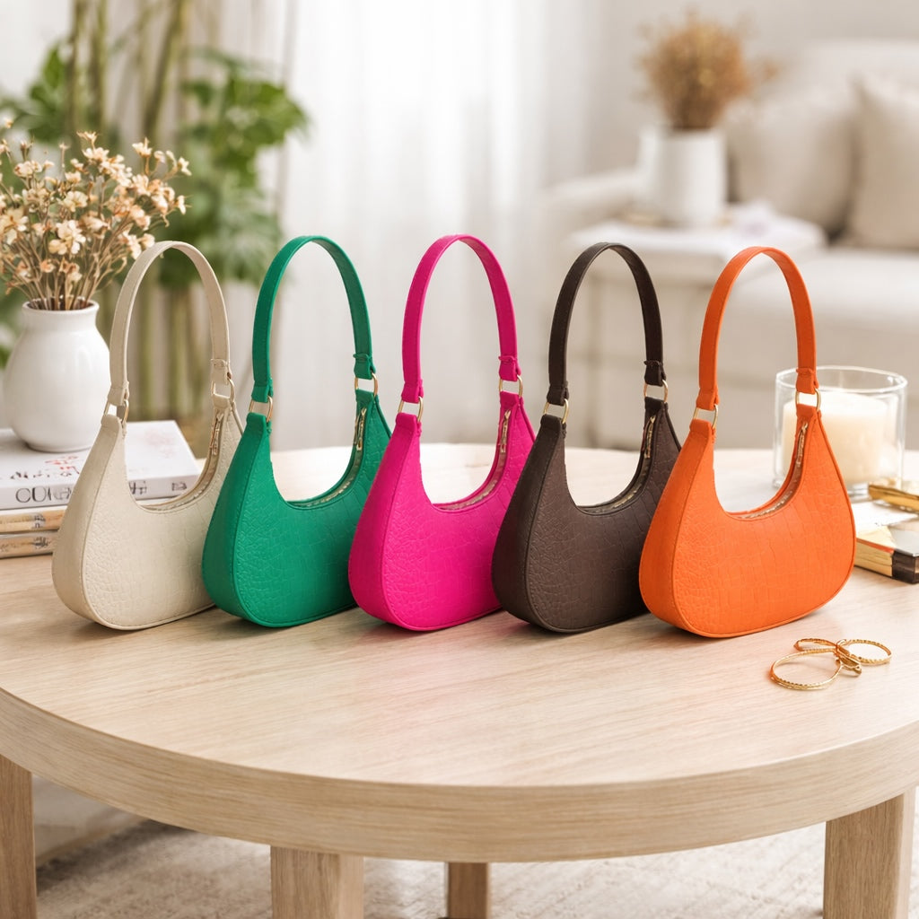 Sac Épaule Minimaliste Texturé