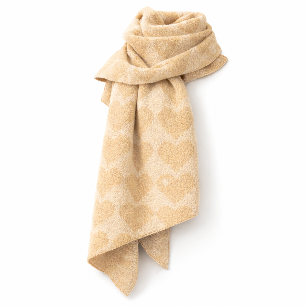 Écharpe Châle Tricot Thermique Épaisse