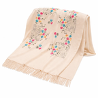 Écharpe Longue Polyvalente à Franges