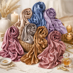 Foulard Satin Effet Soie