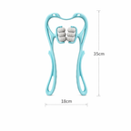 Masseur Manuel 6 Roues Nuque & Corps