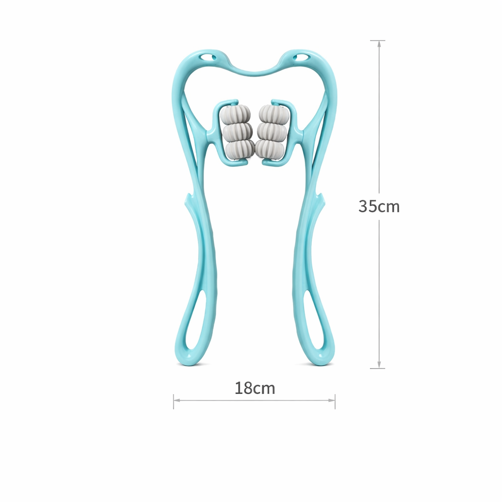 Masseur Manuel 6 Roues Nuque & Corps