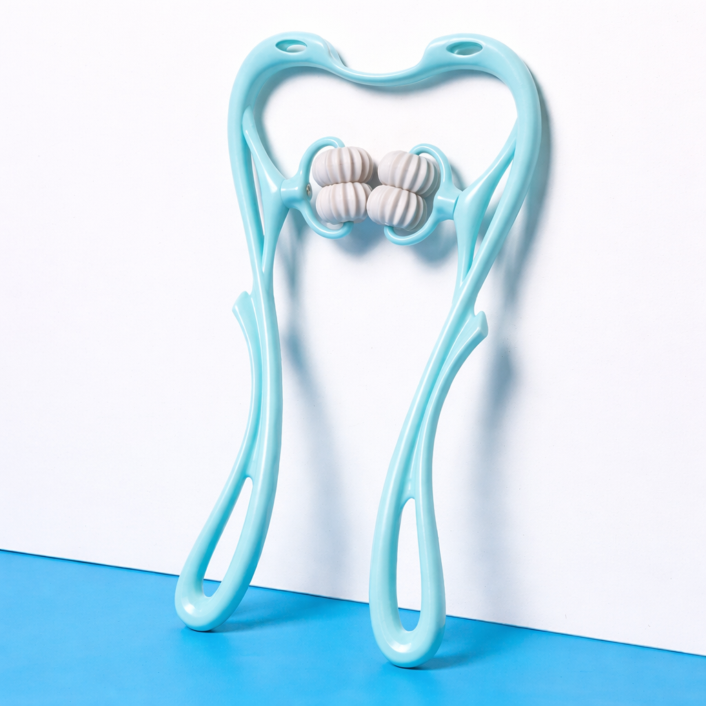 Masseur Manuel 6 Roues Nuque & Corps