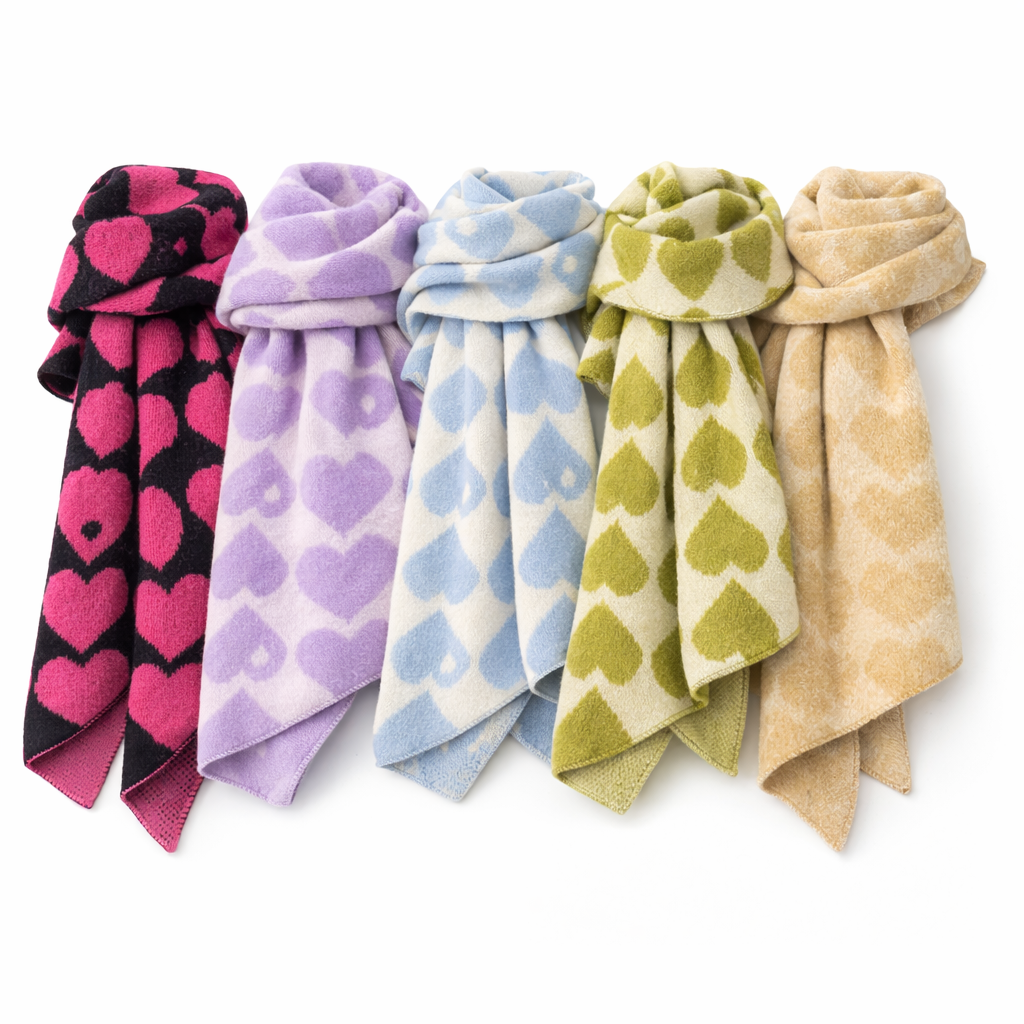 Écharpe Châle Tricot Thermique Épaisse