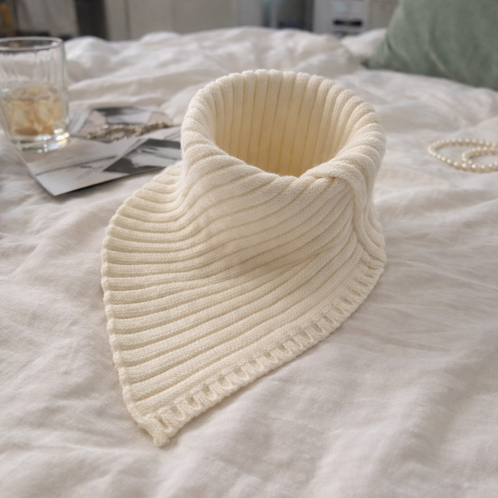 Bandana Tricoté Cache-Cou Chaud