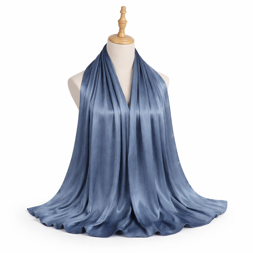 Foulard Satin Effet Soie